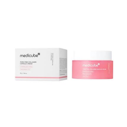 Medicube PDRN Pink Collagen Capsule Cream (55g) – Elasticity & Barrier Care