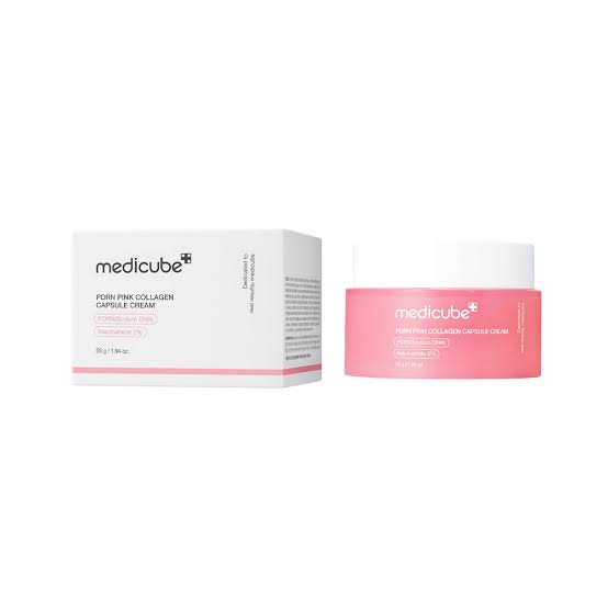 Medicube PDRN Pink Collagen Capsule Cream (55g) – Elasticity & Barrier Care